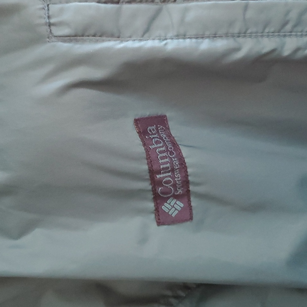 Columbia unisex Green full zip rain jacket size XL oversize - Picture 5 of 14